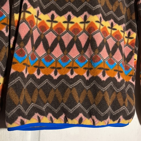 Patagonia Synchilla Snap-T Fleece Pullover Companions Big Anthos Pink XS - Picture 8 of 10